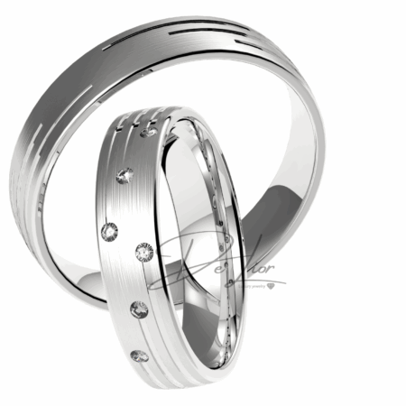 obrucky z bieleho zlata 1328
